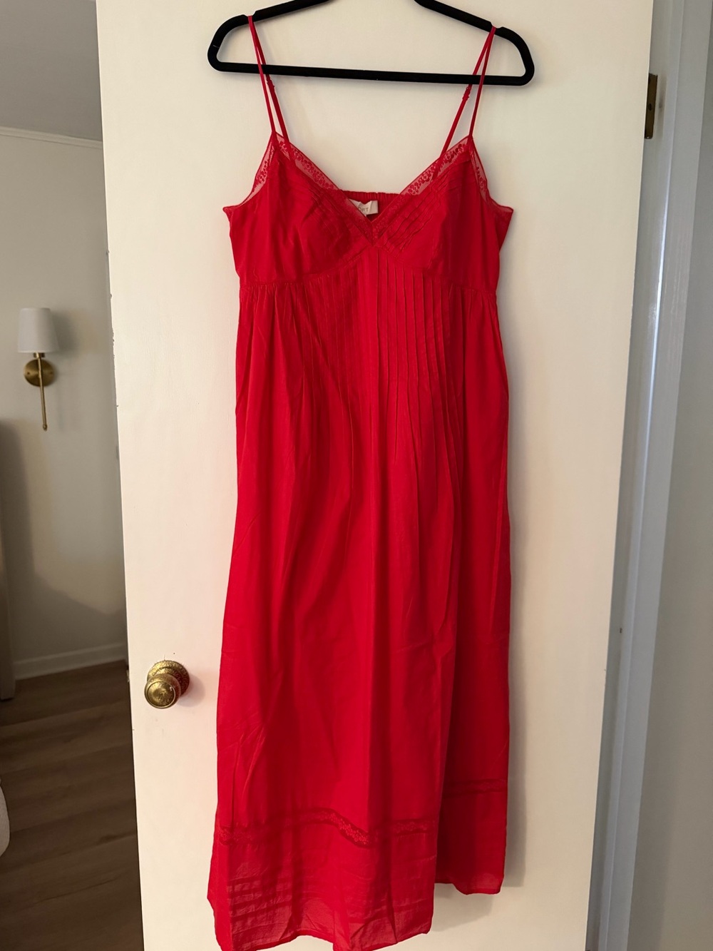 Red Midi Sundress